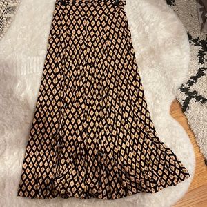 Anthropology Maeve long maxi skirt—size Small